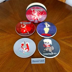 Pottery Barn French Bubbly Cocktail Plates